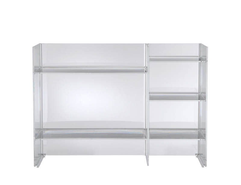 KARTELL by Laufen meuble de bain SOUND-RACK (Cristal - PMMA transparent)