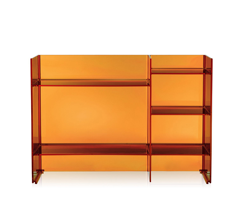 KARTELL by Laufen meuble de bain SOUND-RACK (Ambre - PMMA transparent)