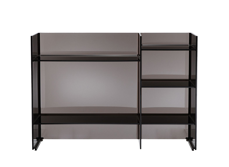 KARTELL by Laufen meuble de bain SOUND-RACK (Fumé - PMMA transparent)