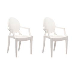 KARTELL set of 2 chairs LOUIS GHOST