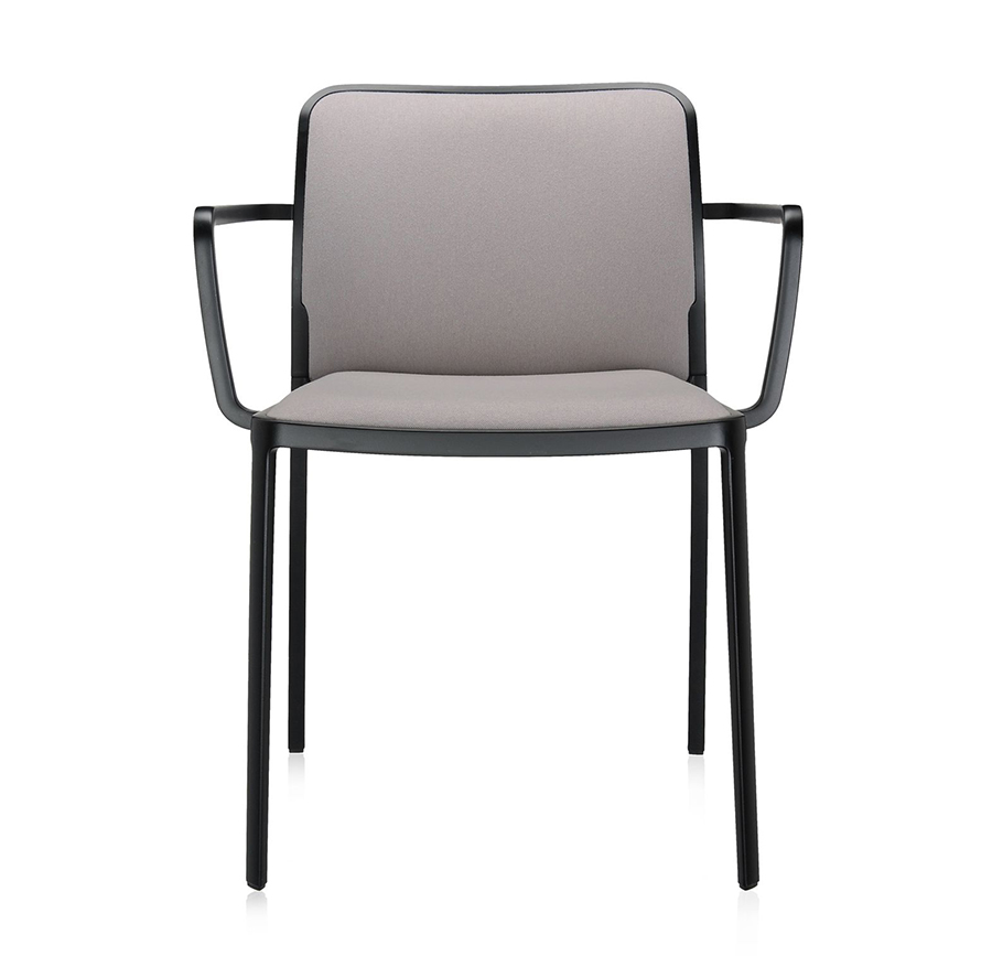 KARTELL set of 2 armchairs AUDREY SOFT fabric TREVIRA