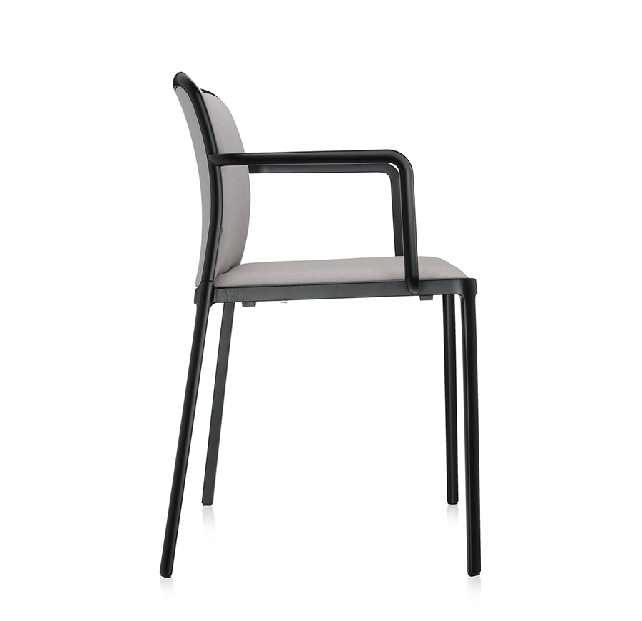 KARTELL set of 2 armchairs AUDREY SOFT fabric TREVIRA