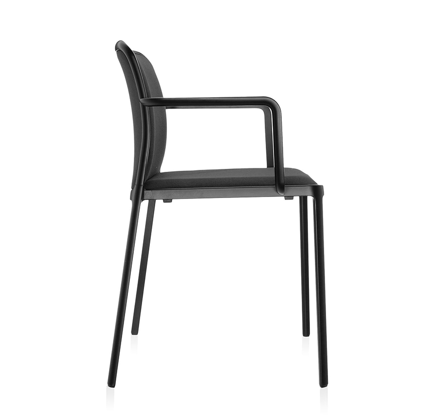 KARTELL set of 2 armchairs AUDREY SOFT fabric TREVIRA