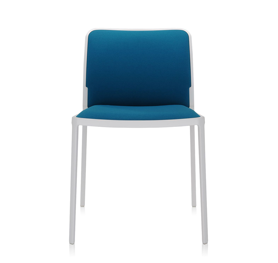 KARTELL set de 2 chaises AUDREY SOFT tissé TREVIRA