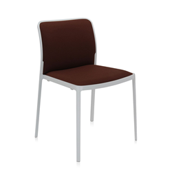 KARTELL set de 2 chaises AUDREY SOFT tissé TREVIRA