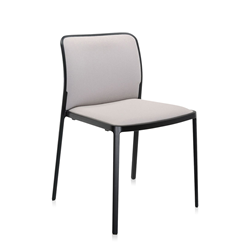 KARTELL set de 2 chaises AUDREY SOFT tissé TREVIRA