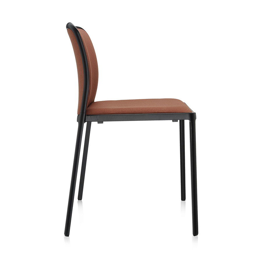 KARTELL set of 2 chairs AUDREY SOFT fabric TREVIRA