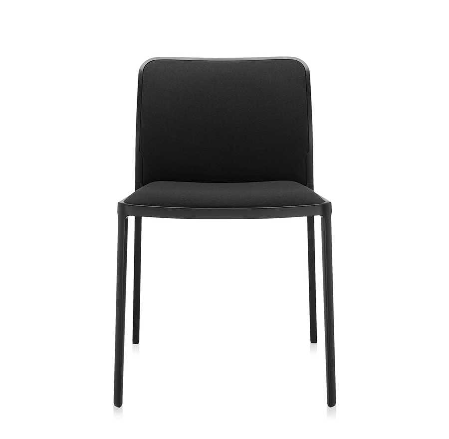 KARTELL set of 2 chairs AUDREY SOFT fabric TREVIRA