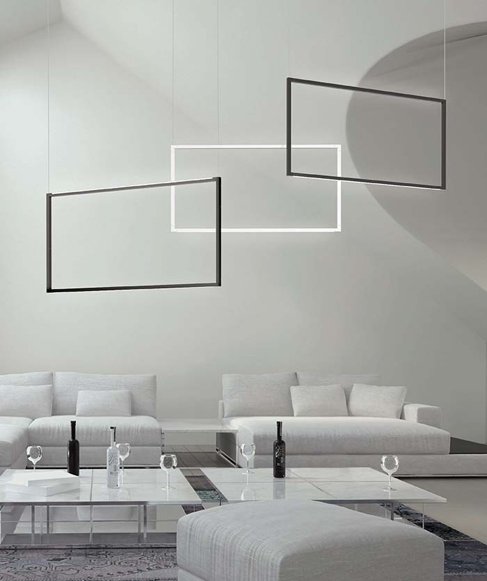 NEMO suspension lamp SPIGOLO VERTICAL