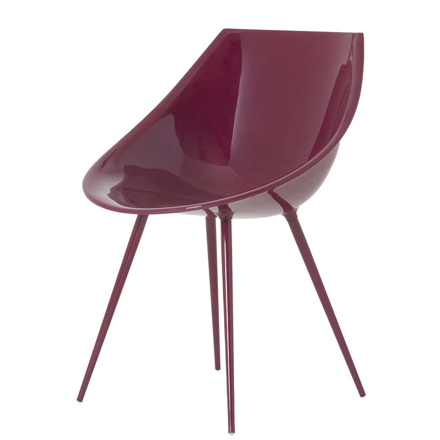 DRIADE fauteuil LAGÒ (Lit-de-vin - Polyuréthane et aluminium)