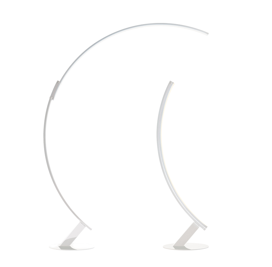KDLN KUNDALINI lampadaire KYUDO (Blanc - Aluminium)