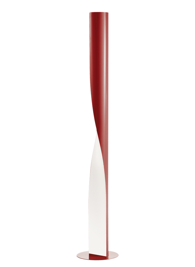 KDLN KUNDALINI lampadaire EVITA (Rouge RAL 3003 - acier / technopolymères)