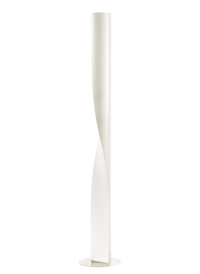 KDLN KUNDALINI lampadaire EVITA (Blanc chaud RAL 1013 - acier / technopolymères)