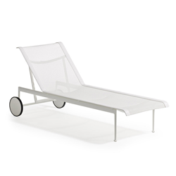 KNOLL chaise longue with wheels 1966 Adjustable Collection Richard Schultz