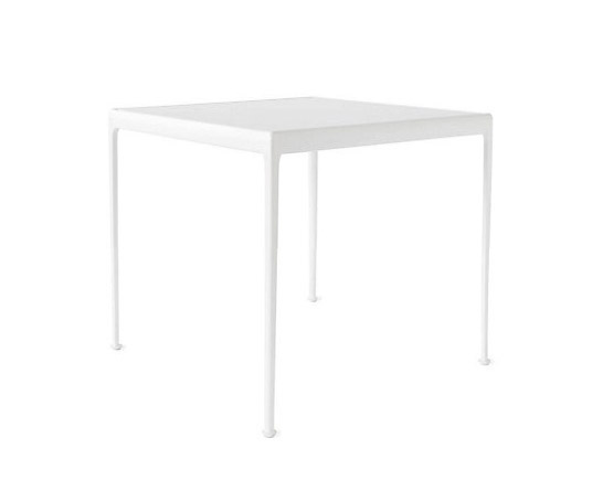 KNOLL table carrée 1966 Collection Richard Schultz (71x71 cm - aluminium et polyester)