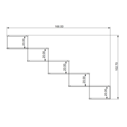 KRIPTONITE bibliothèque murale KROSSING composition 55