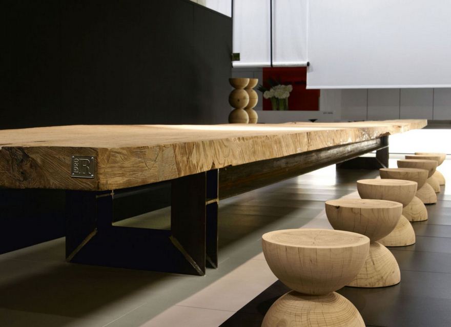 RIVA 1920 stool CLESSIDRA