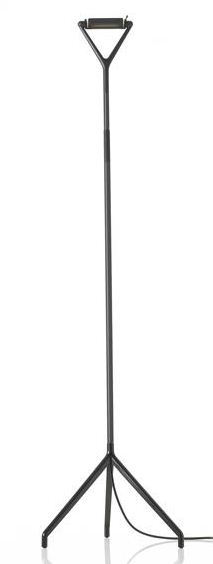LUCEPLAN lampadaire LOLA D15 ND (Noir - Aluminium et Fibre de carbone)