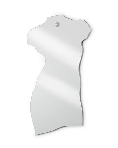 ZANOTTA miroir murale MILO CM (81 x 43 cm - Verre)