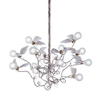 INGO MAURER lampe à suspension BIRDIE (Transparent - Métal)