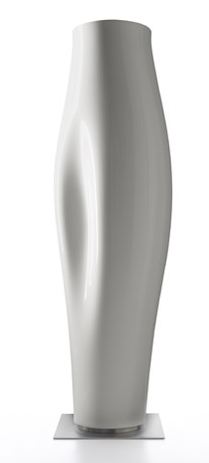 SERRALUNGA vase MISSED TREE I (Blanc - LLDPE laqué)