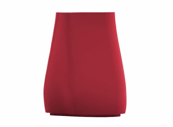 SERRALUNGA vase MISSED TREE III (Rouge - LLDPE)