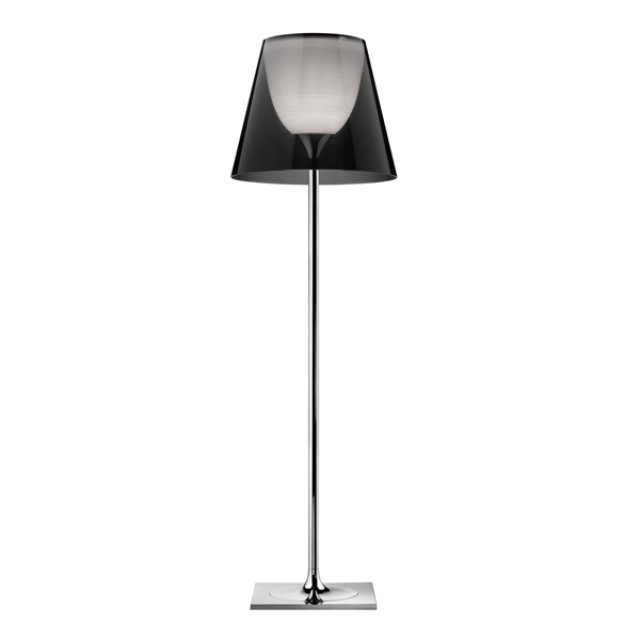 FLOS lampadaire KTRIBE F3 (Fumé - Zamak / PMMA)