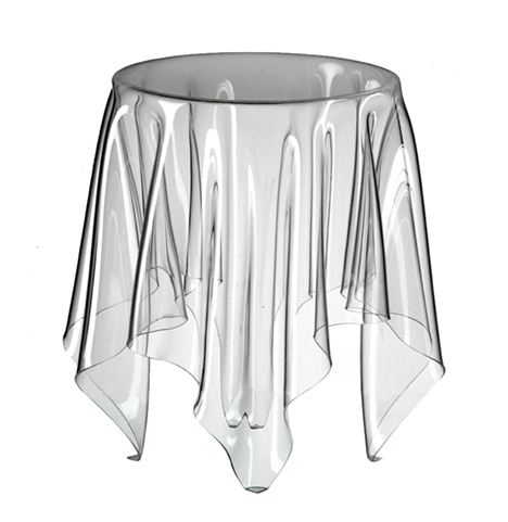 ESSEY table basse GRAND ILLUSION (Transparent - PMMA acrylique)