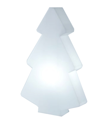 SLIDE lampadaire LIGHTREE (Blanc H 200 cm - Polyéthylène)