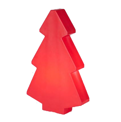 SLIDE lampadaire LIGHTREE (Rouge H 200 cm - Polyéthylène)