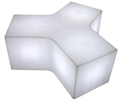 SLIDE luminous bench YPSILON