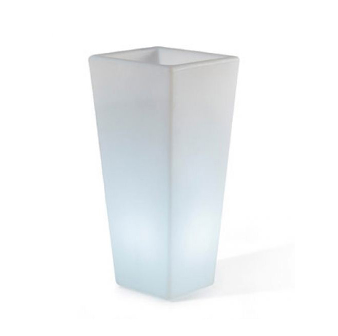 SLIDE vase lumineux Y-POT LIGHT (H 90 cm - Polyéthylène)