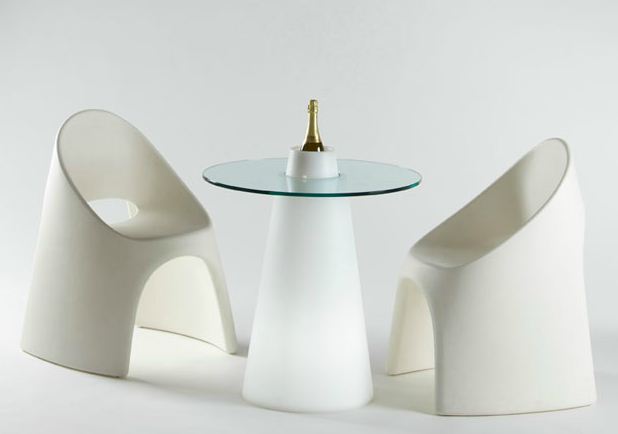 SLIDE table basse lumineuse PEAK