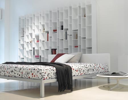 MDF ITALIA wall bookcase RANDOM