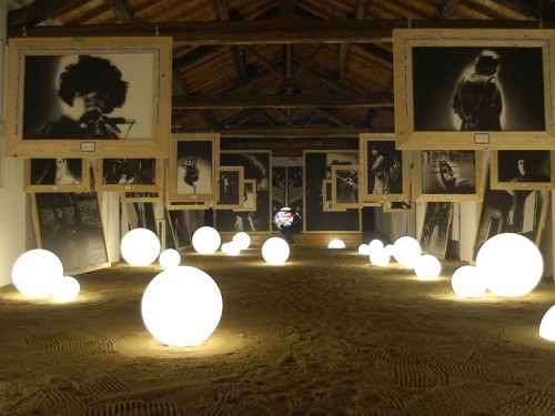 SLIDE lampadaire à LED RGB GLOBO IN