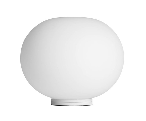 FLOS lampe de table GLO-BALL (BASIC ZERO - Verre blanc opale)