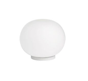 FLOS lampe de table MINI GLO-BALL (MINI T - Verre blanc opale)