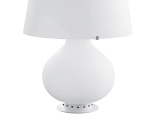 FONTANA ARTE rechange structure + globe pour lampe de table FONTANA