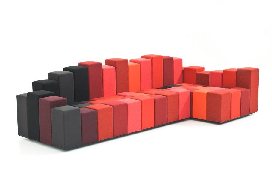 MOROSO sofa with corner element DO-LO-REZ