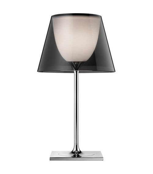 FLOS lampe de table KTRIBE T1 (Fumé - aluminium, Méthacrylate , polycarbonate)