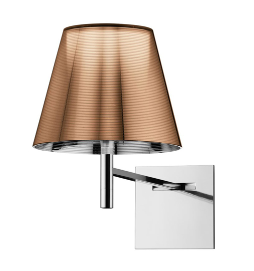FLOS lampe murale applique KTRIBE W (Aluminisé bronze - Zamak / Aluminium)