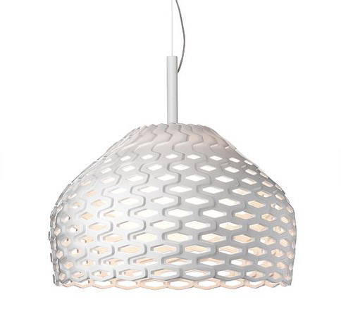 FLOS lampe à suspension TATOU S2 (Blanc - Polycarbonate)