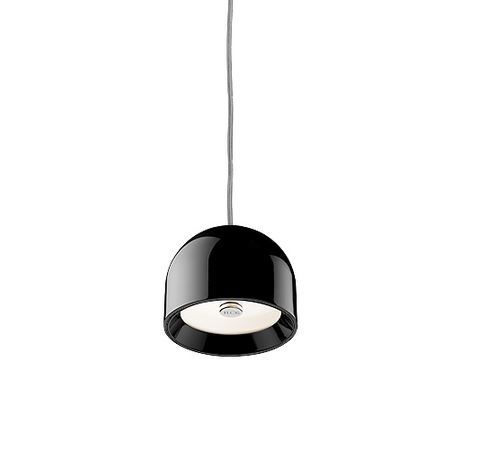 FLOS lampe à suspension WAN S (Noir - Aluminium)