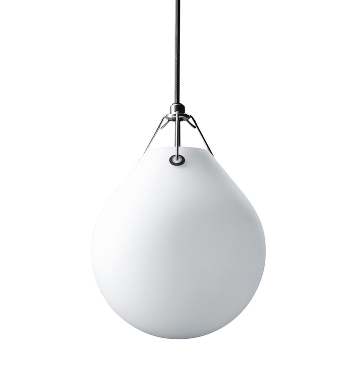 LOUIS POULSEN lampe à suspension MOSER (Ø 205 mm - verre opalin)