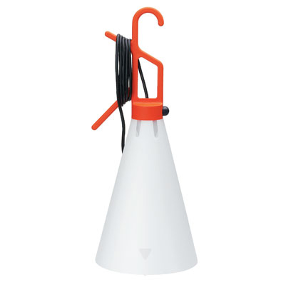 FLOS lampe de table portable MAYDAY (Orange - Polypropylène)