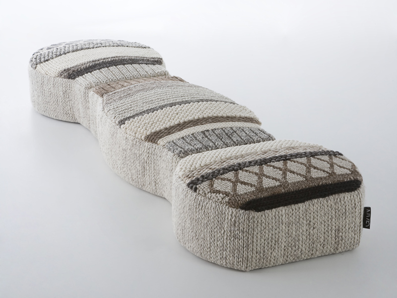 GAN of GANDIA BLASCO pouf GLOBO MANGAS COLLECTION