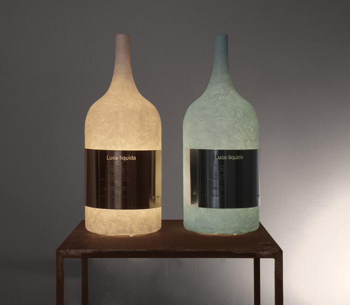 IN-ES.ARTDESIGN lampe de table LUCE LIQUIDA 1