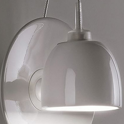 INGO MAURER wall lamp LIGHT AU LAIT