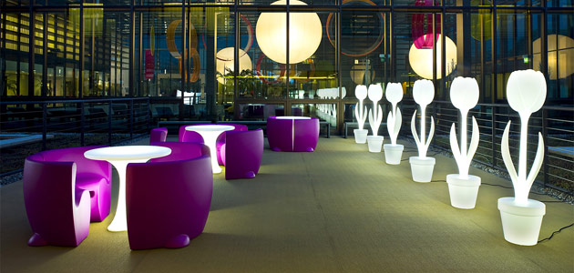 MYYOUR coffee table with lighting TEDDY