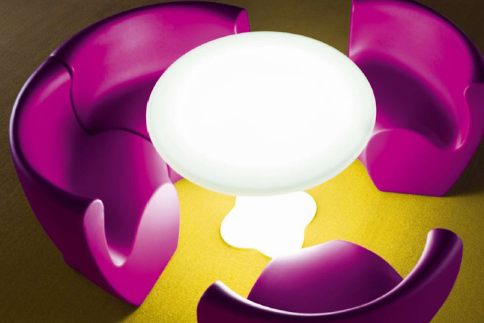 MYYOUR coffee table with lighting TEDDY